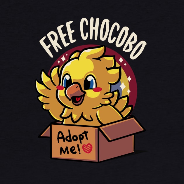 Adopt a Chocobo - Bird mother - Final fantasy by Typhoonic